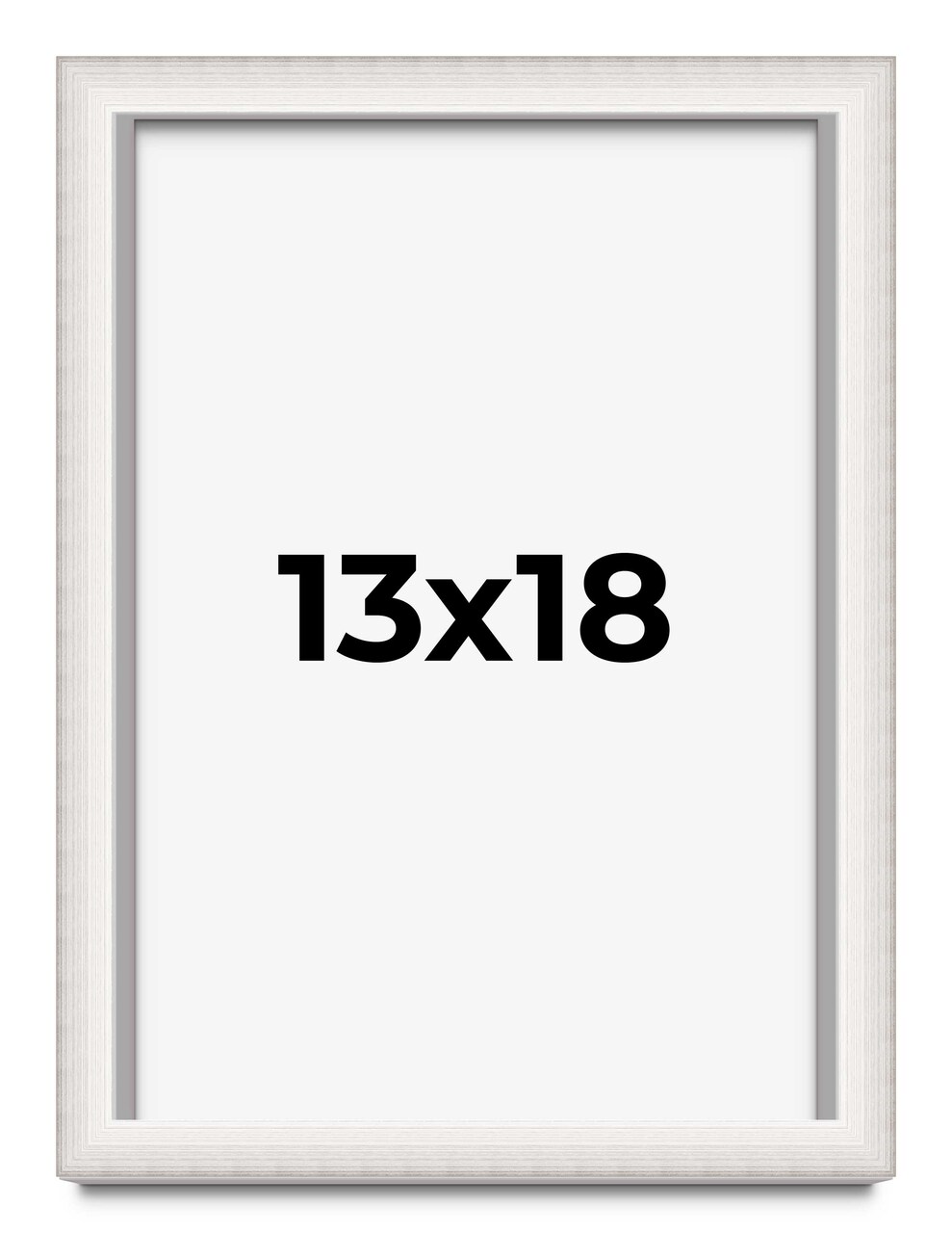 Shadow Box 1.5" Depth Silver Picture Frame - UV Acrylic, Backing, Hanging Hardware